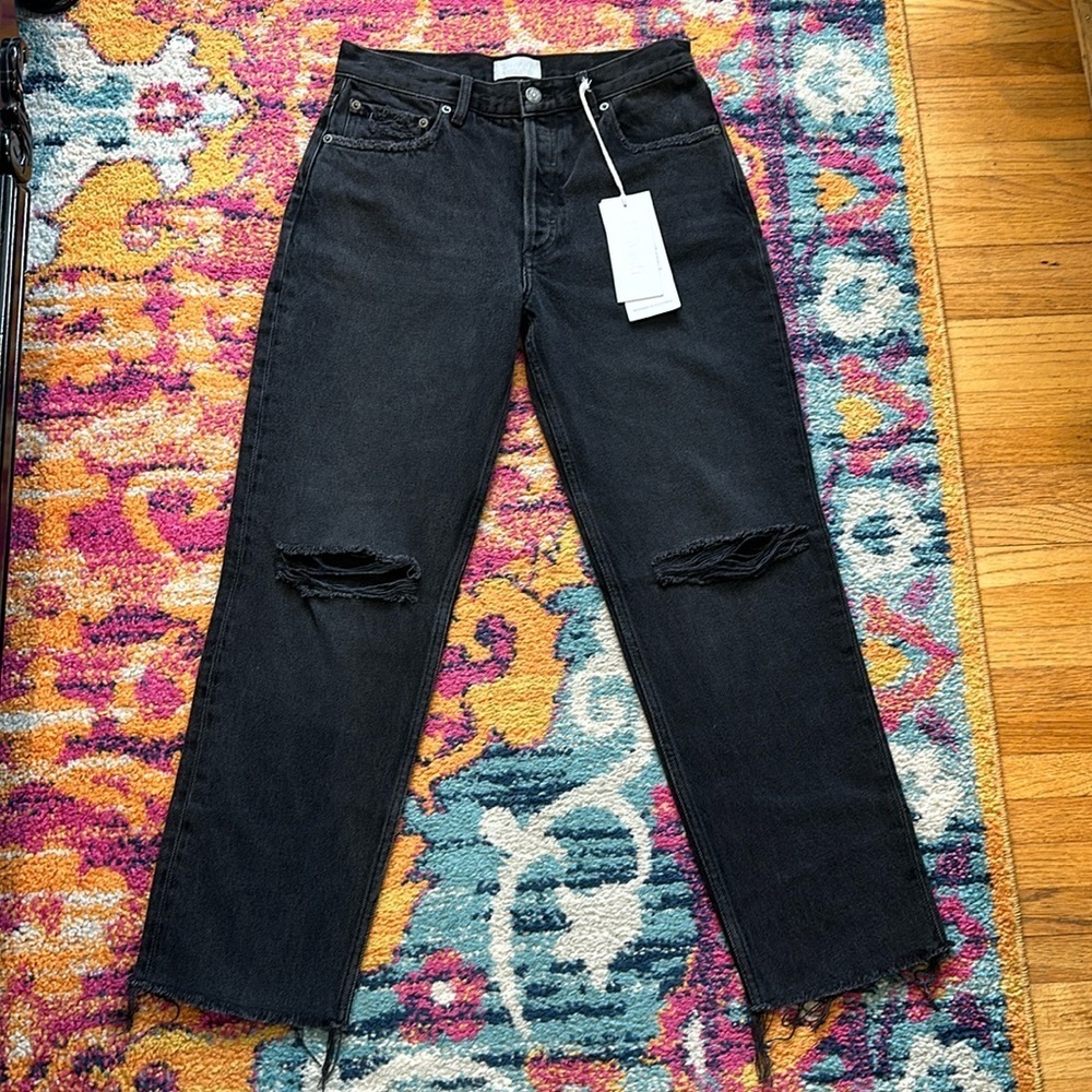 Boyish Tommy Black Jeans from Revolve